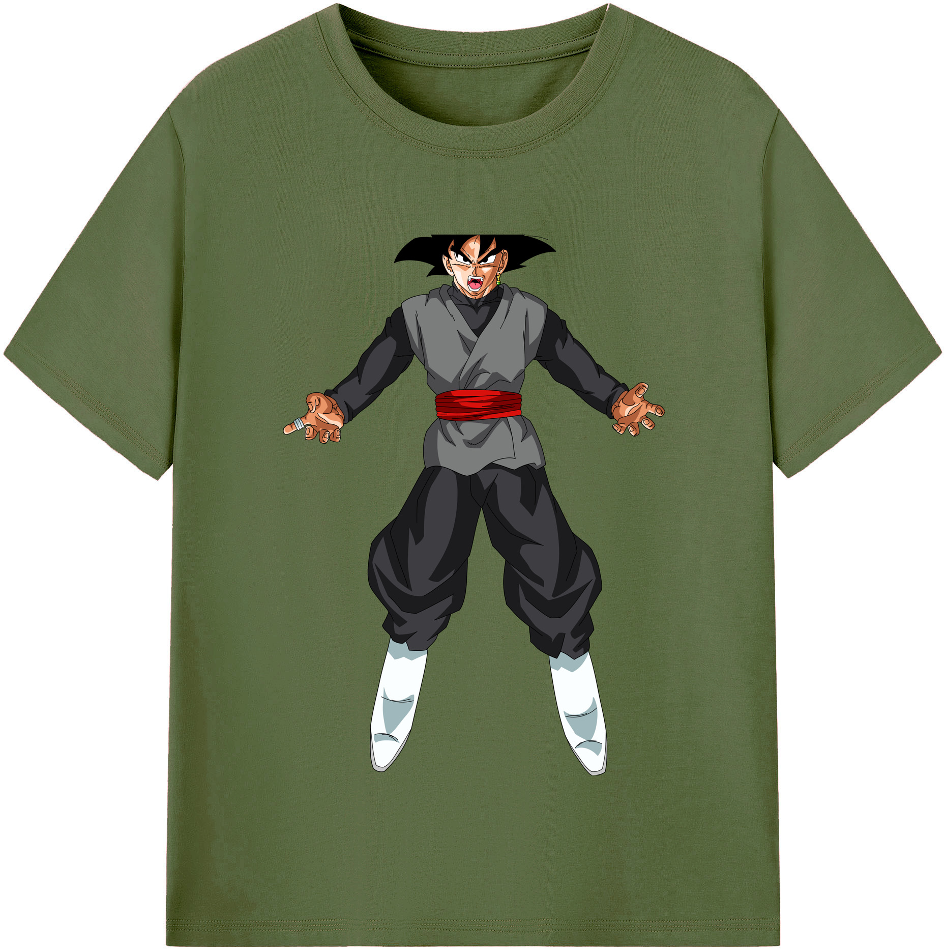 （画像用） ドラゴンボール ベジータ四世（Bejīta Yonsei）DRAGON BALL Vegeta IV 綿100％半袖Tシャツ（フロントプリント）